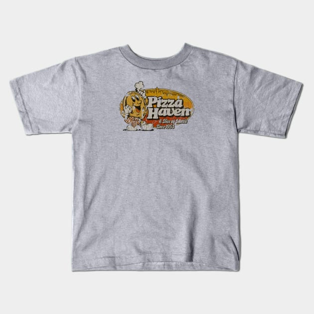 Pizza Haven - Vintage Kids T-Shirt by JCD666